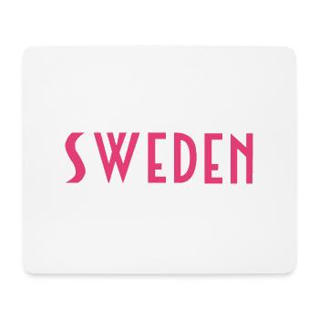 Sweden - Mouse Pad (horizontal) - white - Front