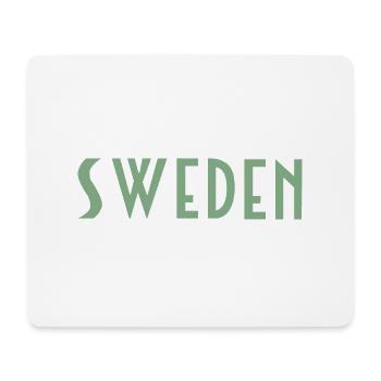 Sweden - Mouse Pad (horizontal) - white - Front