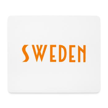 Sweden - Mouse Pad (horizontal) - white - Front