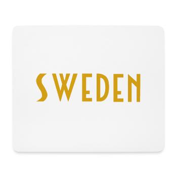 Sweden - Mouse Pad (horizontal) - white - Front