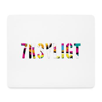 sms chat language fortifications english three 3 three - Mouse Pad (horizontal) - white - Front