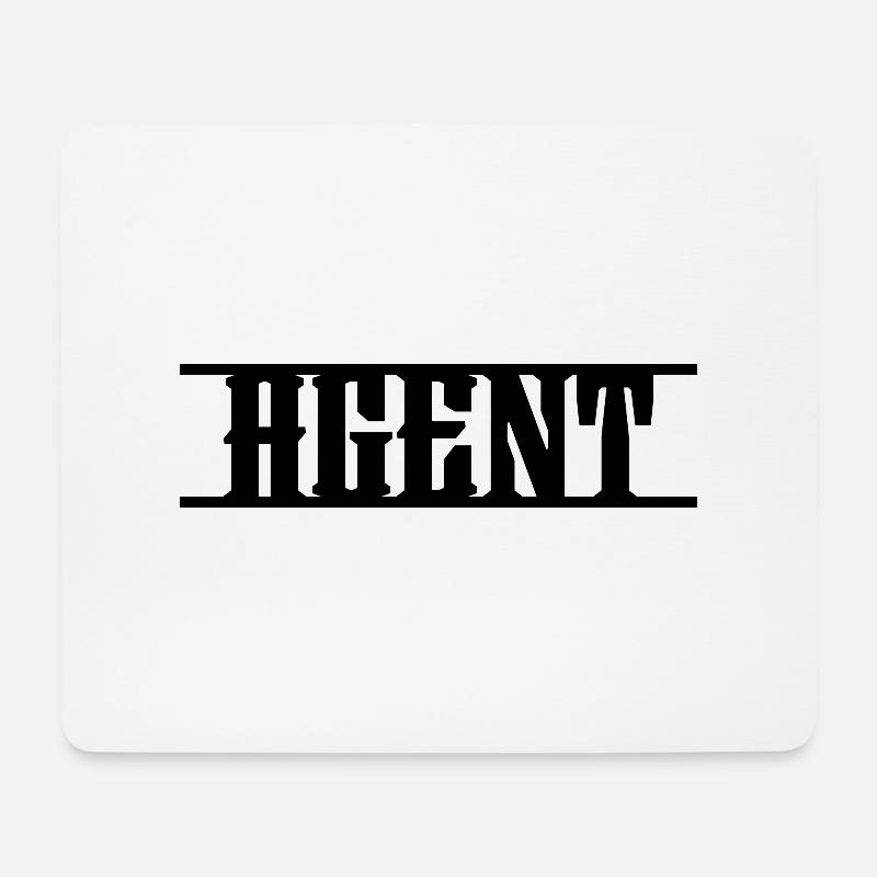 Design Agent - Mousepad (Querformat) - Weiß