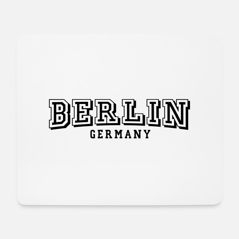Berlin - Mousepad (Querformat) - Weiß