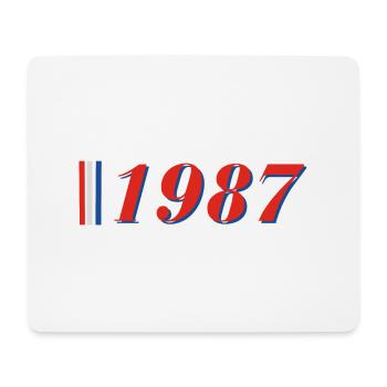 Year 1987 - Mouse Pad (horizontal) - white - Front
