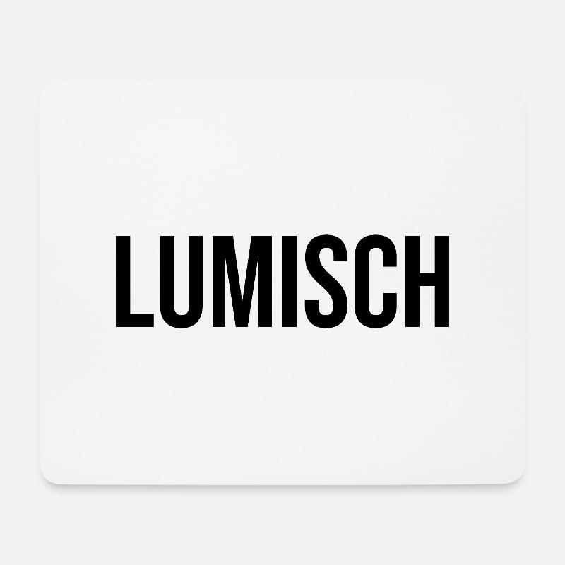 Erzgebirge Lumisch - Mousepad (Querformat) - Weiß