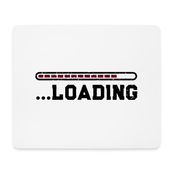 Loading - Mouse Pad (horizontal) - white - Front
