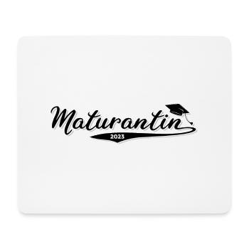 Maturantin 2023 Österreich Matura Geschenk Schule - Mousepad (Querformat) - Weiß - Vorne