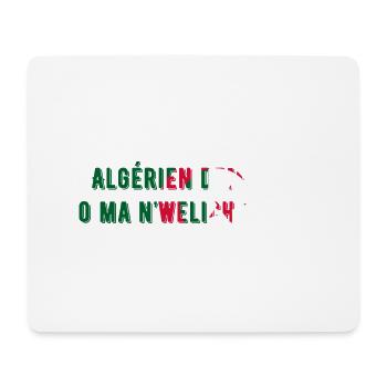 Algérien demi har o manwelich lelor-cadeau Algérie - Tapis de souris (format paysage) - blanc - Devant