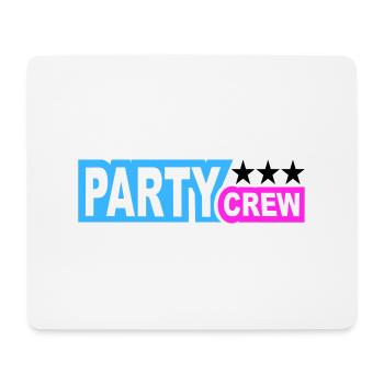 Party Crew Fun Stars Celebrate Team Friends Member - Tapis de souris (format paysage) - blanc - Devant