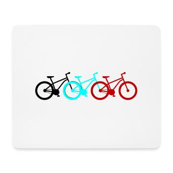 Bicycle Bike Bicycles - Mouse Pad (horizontal) - white - Front