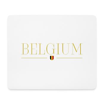 I Love Belgium Tenue T-Shirt Design - Tapis de souris (format paysage) - blanc - Devant
