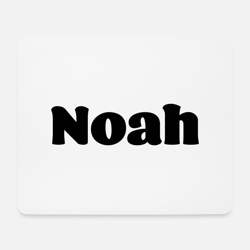Prénom Noah Gift - Tapis de souris (format paysage) - blanc