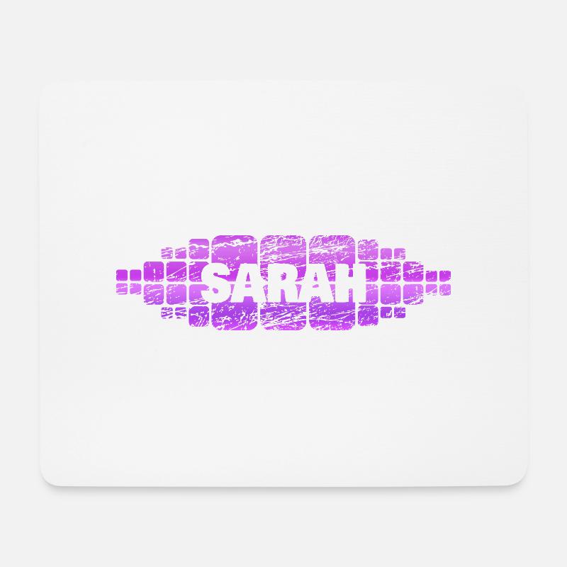 Mutti Sarah - Mousepad (Querformat) - Weiß
