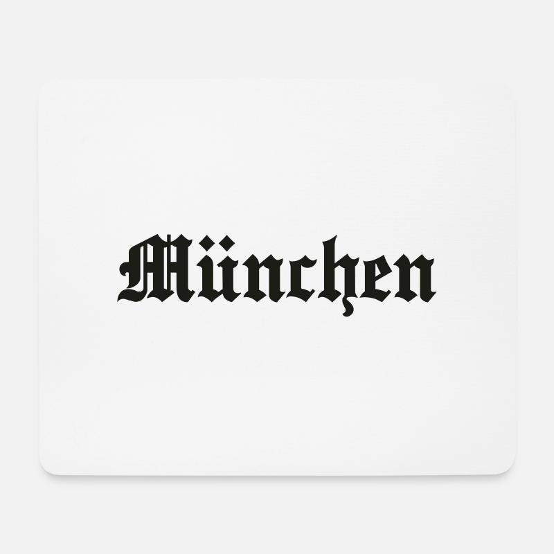 Munich Muenchen - Mouse Pad (horizontal) - white