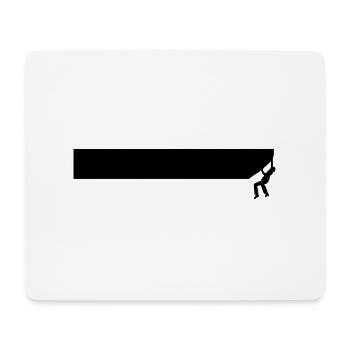 Climber - Mouse Pad (horizontal) - white - Front