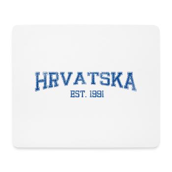HRVATSKA-1991-blue.png - Tapis de souris (format paysage) - blanc - Devant