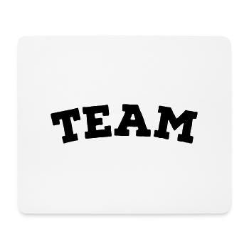 Team - Mousepad (Querformat) - Weiß - Vorne