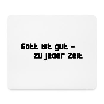 Spruch - Mousepad (Querformat) - Weiß - Vorne