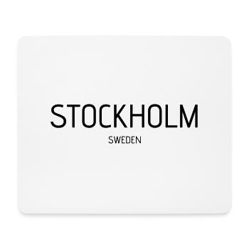 stockholm - Mousepad (Querformat) - Weiß - Vorne