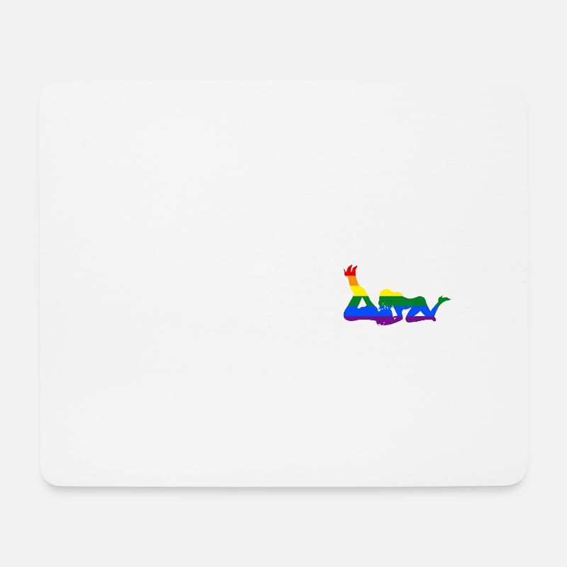 Gay Evolutio Women - EN - Mousepad (Querformat) - Weiß