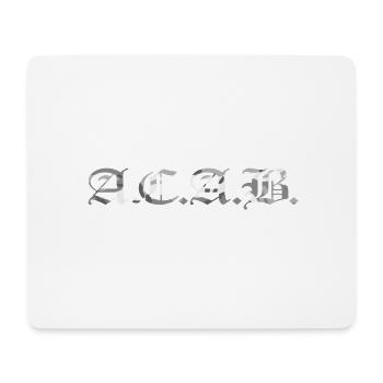 ACAB urban camouflage - Tapis de souris (format paysage) - blanc - Devant