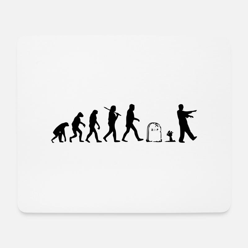 Evolution - Mouse Pad (horizontal) - white
