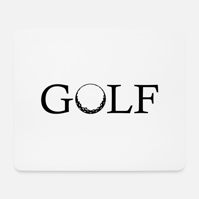golf - Mouse Pad (horizontal) - white