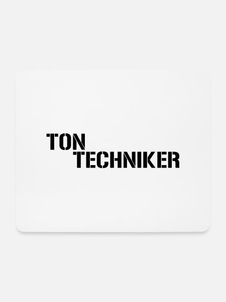 Audio engineer - Mouse Pad (horizontal) - white