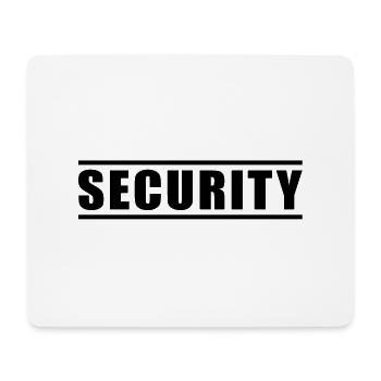 security__f1_ - Tapis de souris (format paysage) - blanc - Devant