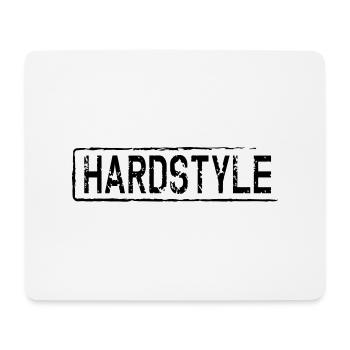 hardstyle - Tapis de souris (format paysage) - blanc - Devant