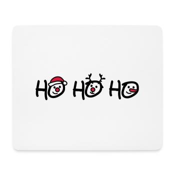 Ho Ho Ho - Mouse Pad (horizontal) - white - Front