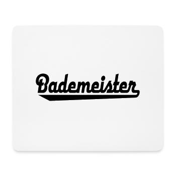 Bademeister - Mousepad (Querformat) - Weiß - Vorne
