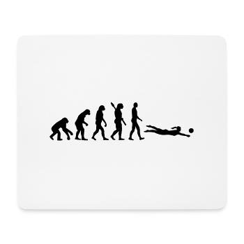 Evolution Beachvolleyball - Mousepad (Querformat) - Weiß - Vorne