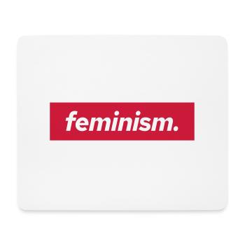 feminism feme feminismus - Mousepad (Querformat) - Weiß - Vorne