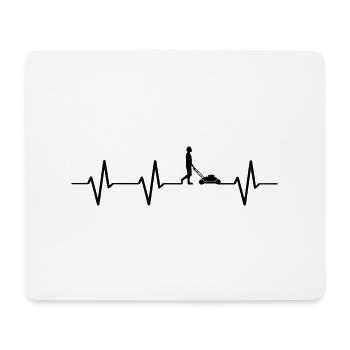 Garten - Mousepad (Querformat) - Weiß - Vorne