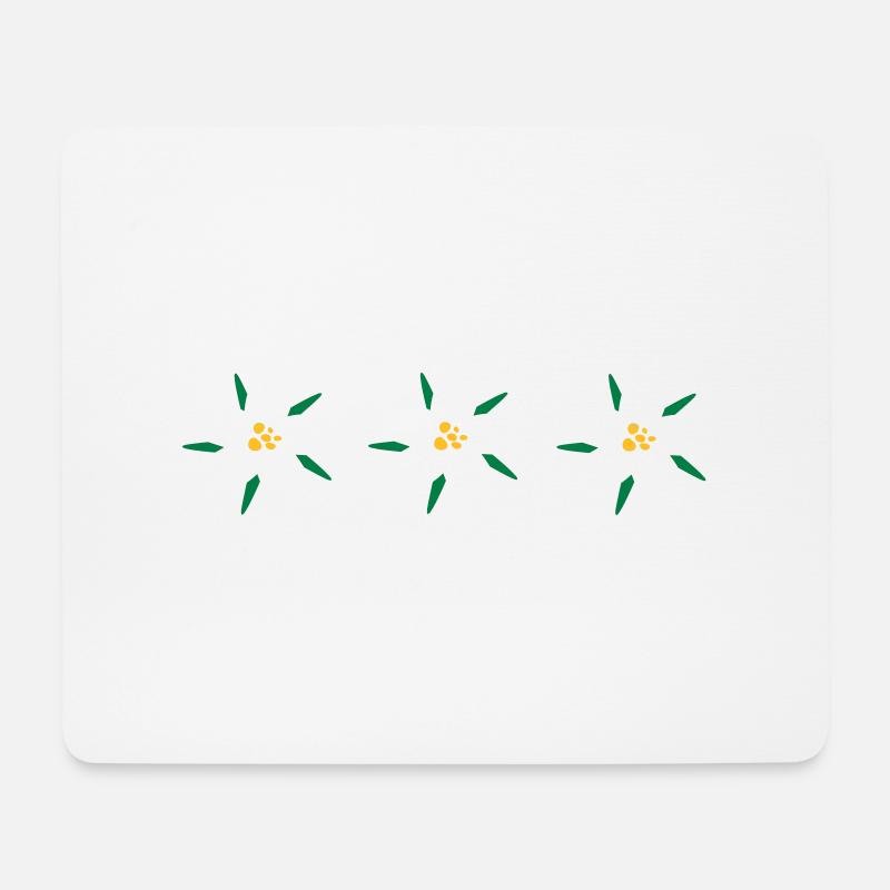 Edelweiss - Mouse Pad (horizontal) - white