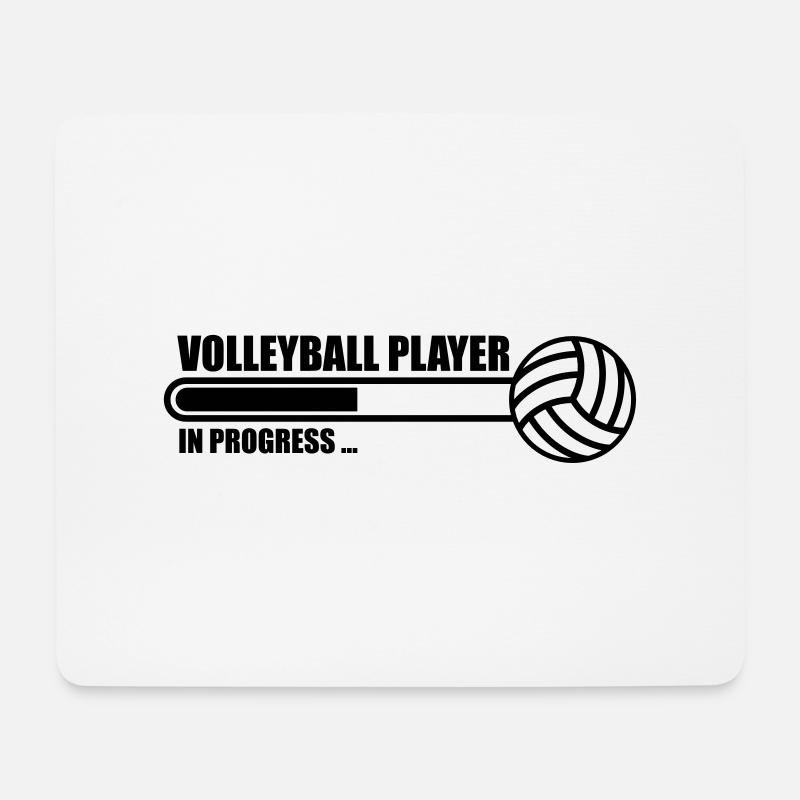 loading in progress entwicklung star spieler profi - Mousepad (Querformat) - Weiß