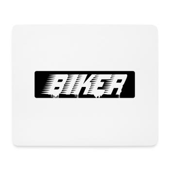 biker_1 - Tapis de souris (format paysage) - blanc - Devant
