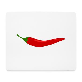 chili - Tapis de souris (format paysage) - blanc - Devant