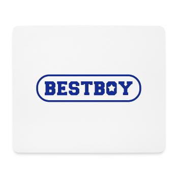 bestboy - Tapis de souris (format paysage) - blanc - Devant