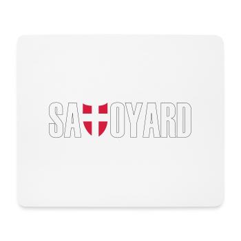 savoyard logo blc - Mousepad (Querformat) - Weiß - Vorne