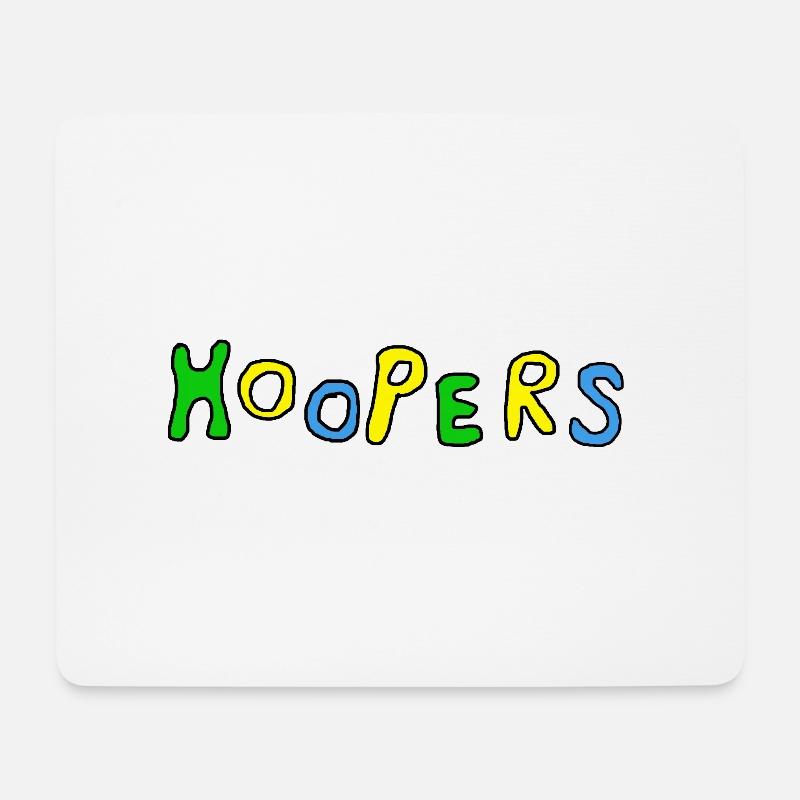 Hoopers Agility Hundesport - Mousepad (Querformat) - Weiß