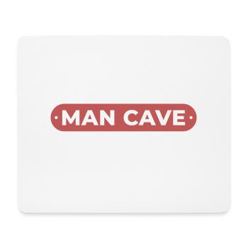 Man Cave reserved for dad - Tapis de souris (format paysage) - blanc - Devant