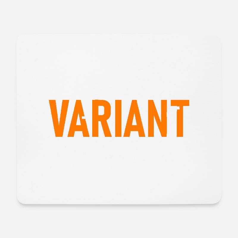 Variante - Mousepad (Querformat) - Weiß