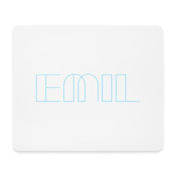 Emil - Mousepad (Querformat) - Weiß - Vorne