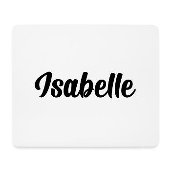 Isabelle - Mousepad (Querformat) - Weiß - Vorne