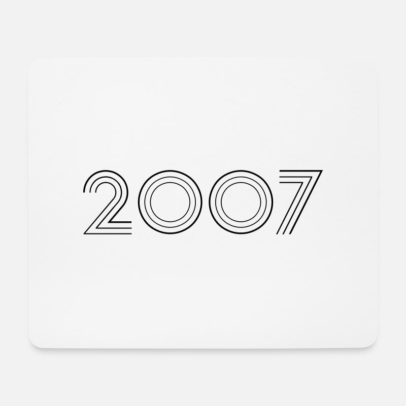 2007 - Mousepad (Querformat) - Weiß