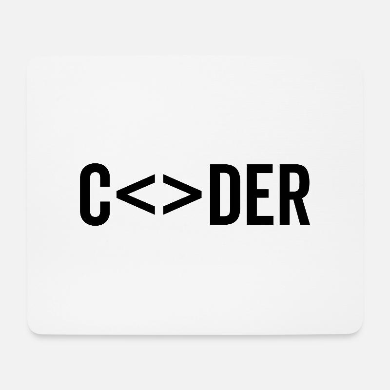 Programmierer - Mousepad (Querformat) - Weiß