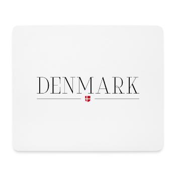 Dänemark - Mousepad (Querformat) - Weiß - Vorne