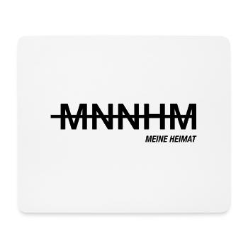 Mannheim Monnem - Mousepad (Querformat) - Weiß - Vorne